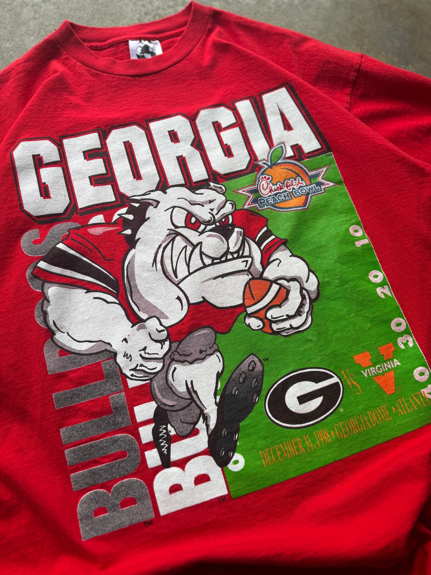 XL - Vintage Georgia Bulldogs Character Tee