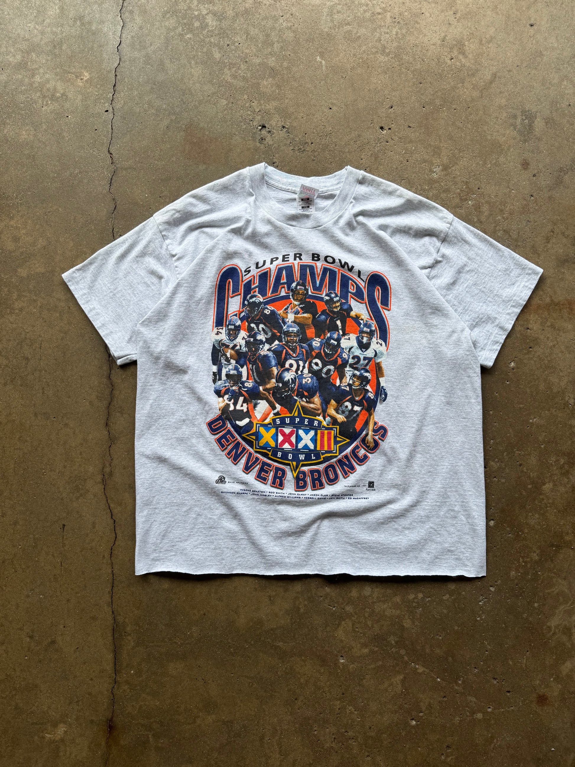 (XL) 90s Denver Broncos Super Bowl Champs Tee