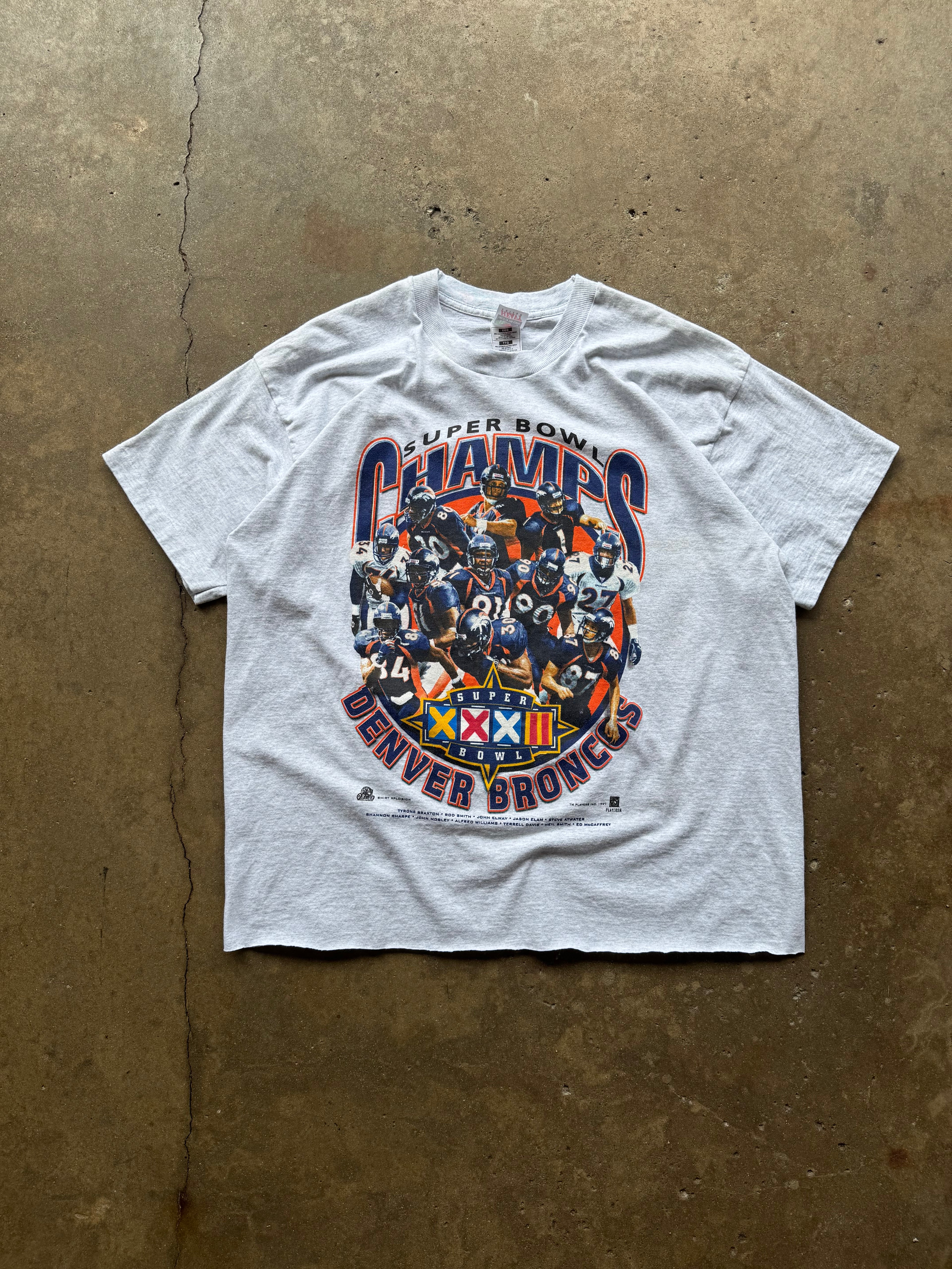(XL) 90s Denver Broncos Super Bowl Champs Tee