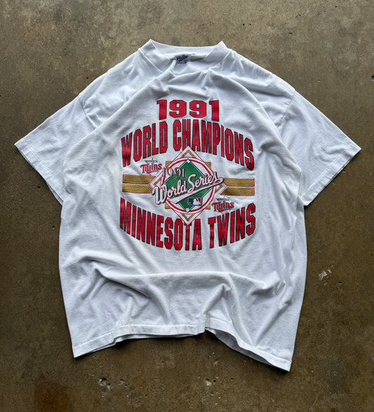 XL - Vintage Minnesota Twins World Series Champs Tee