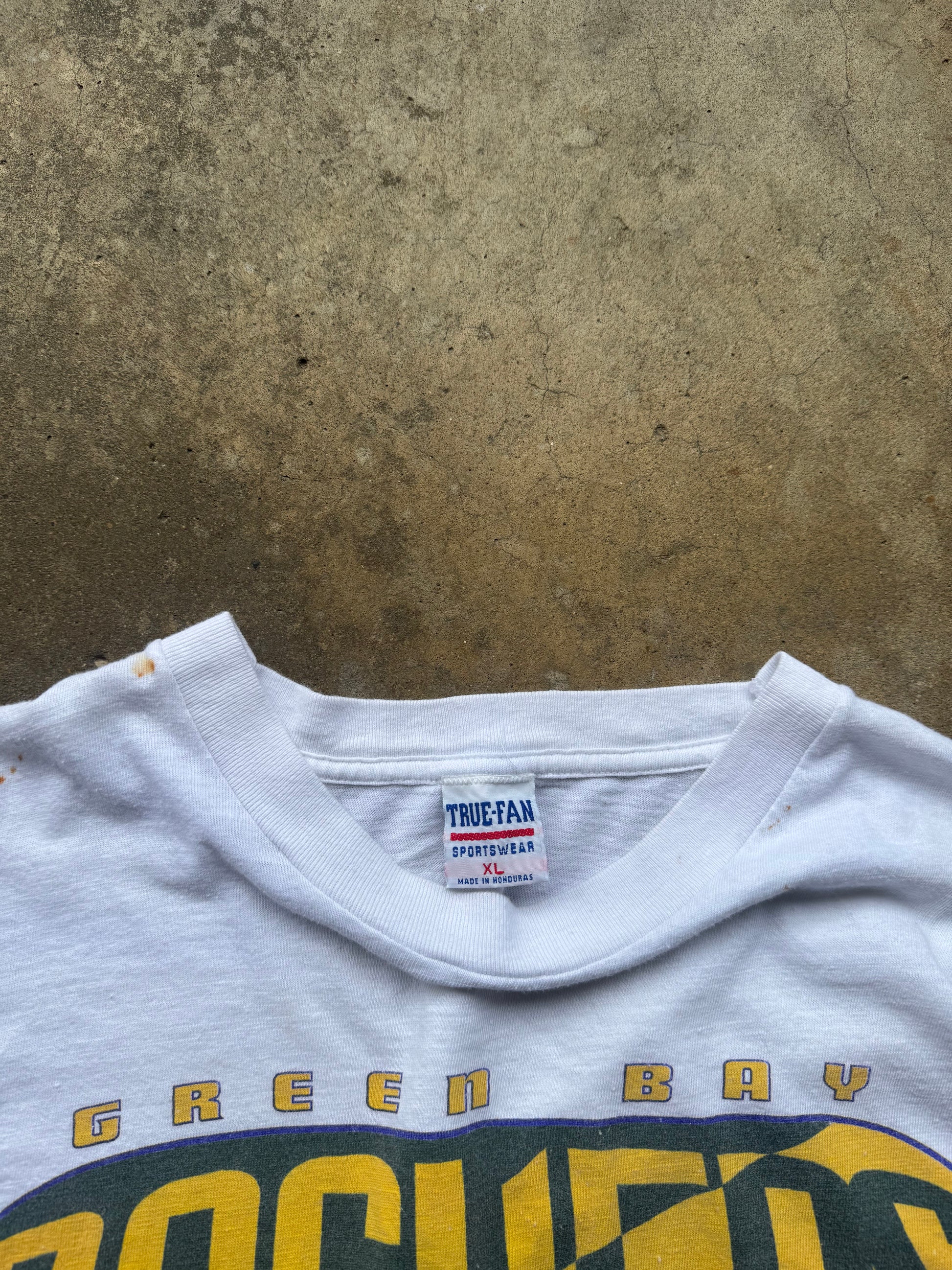 (L) 90s Green Bay Packers Super Bowl Tee