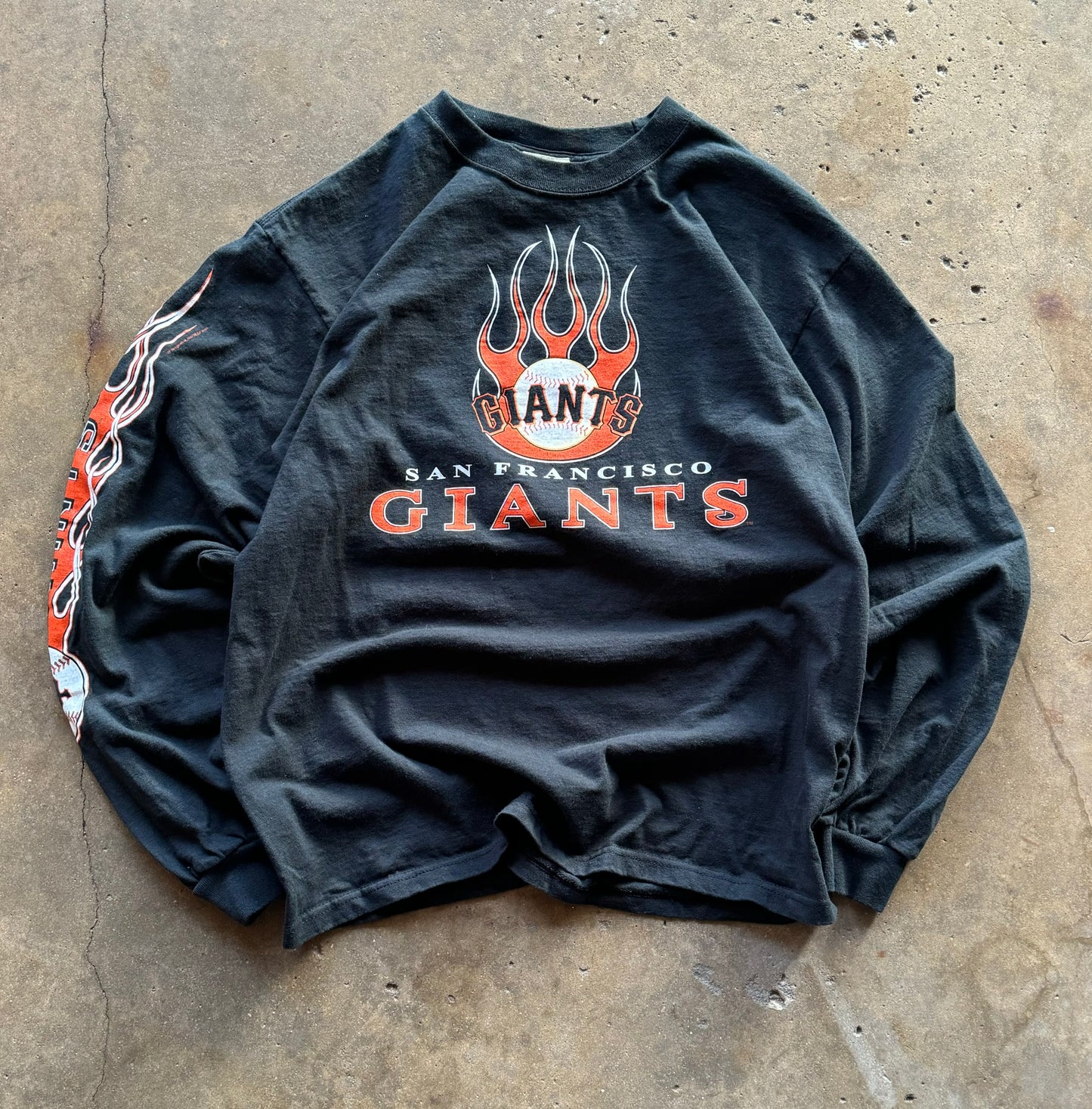 M - Vintage San Francisco Giants Long Sleeve Tee