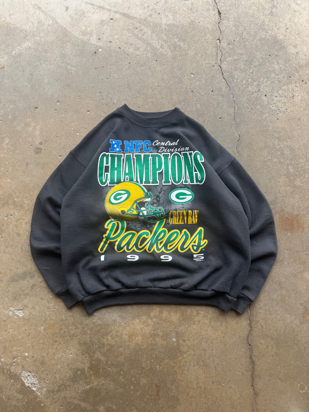 (L) 90s Packers NFC Champs Crewneck