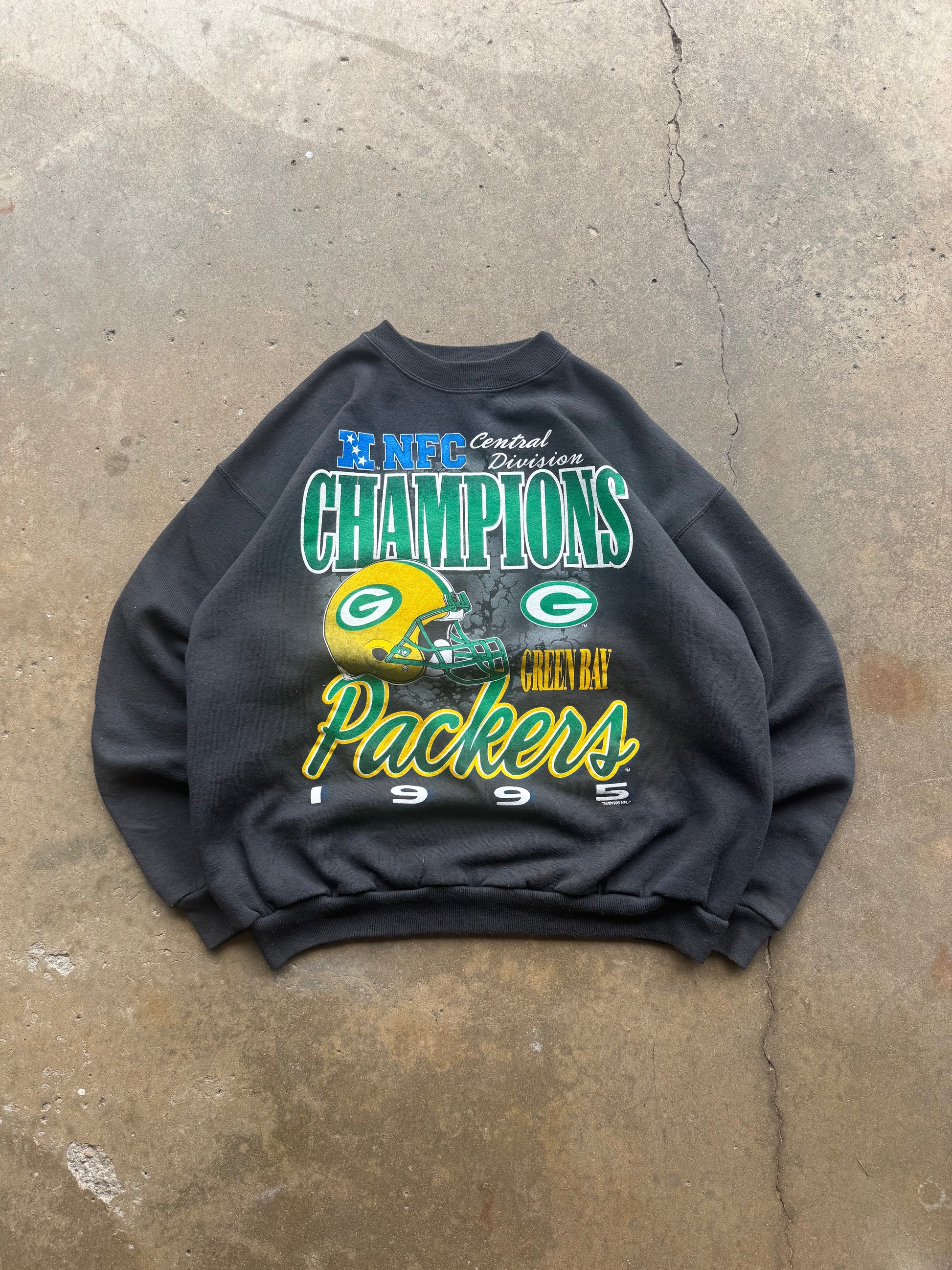 (L) 90s Packers NFC Champs Crewneck