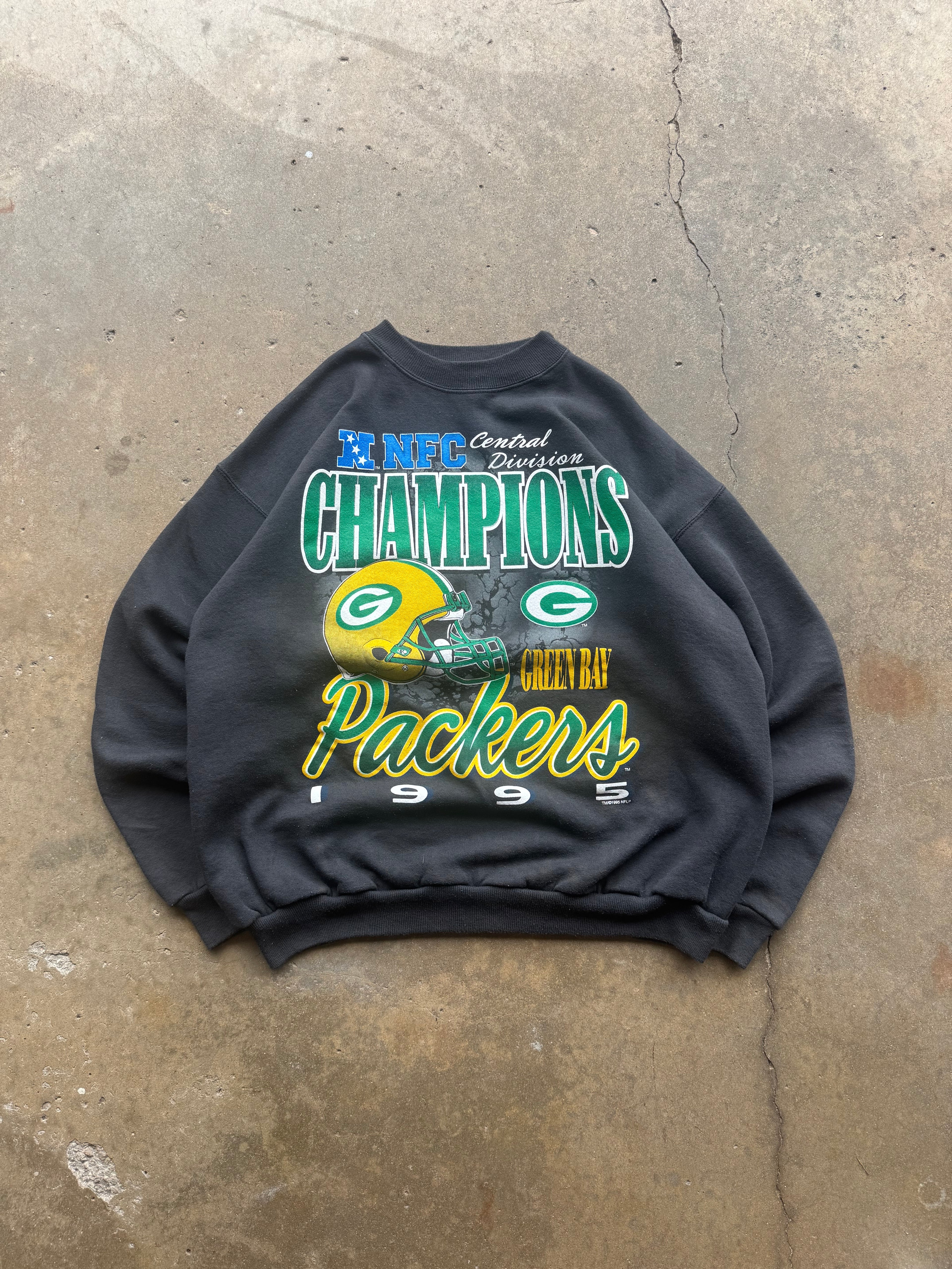 (L) 90s Packers NFC Champs Crewneck