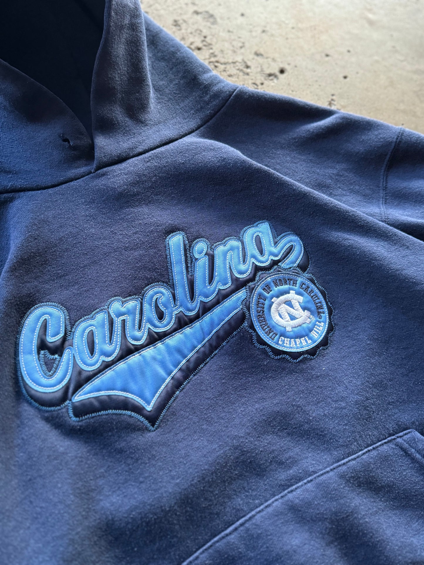 M - Vintage North Carolina Russell Athletic Hoodie