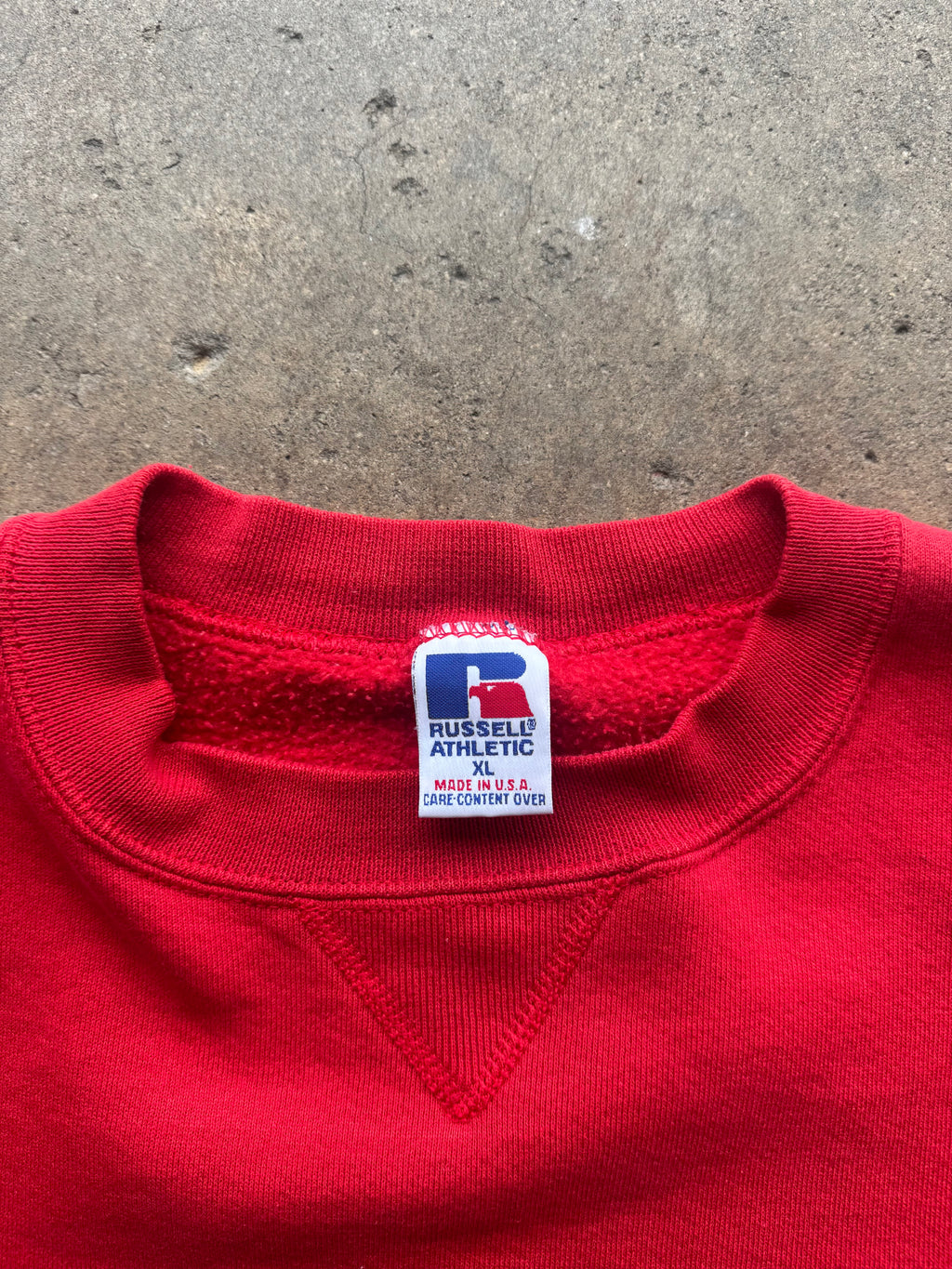 (XL) 90s Wisconsin Badgers Russell Athletic Crewneck