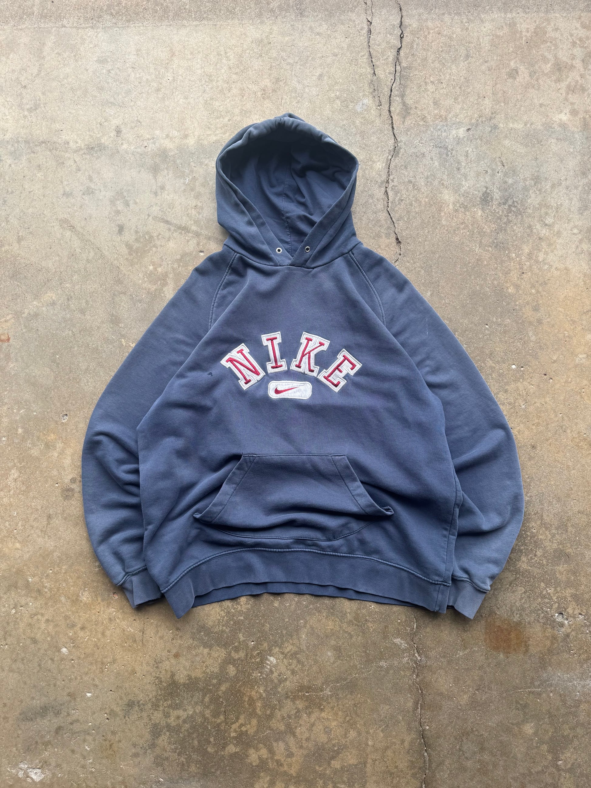 (XL) 00s Nike Spell-Out Hoodie