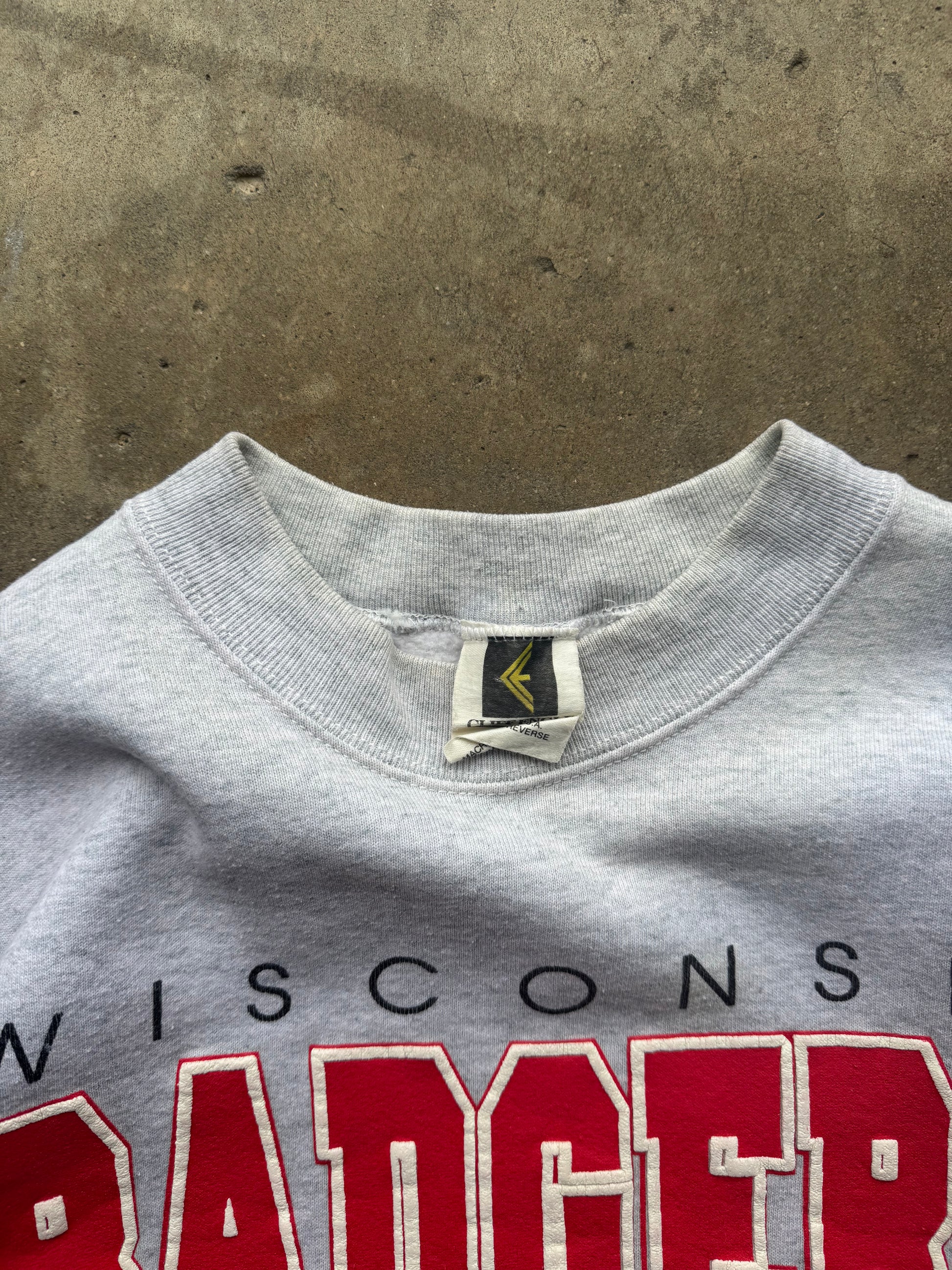 (L) 90s Wisconsin Badgers Rose Bowl Crewneck