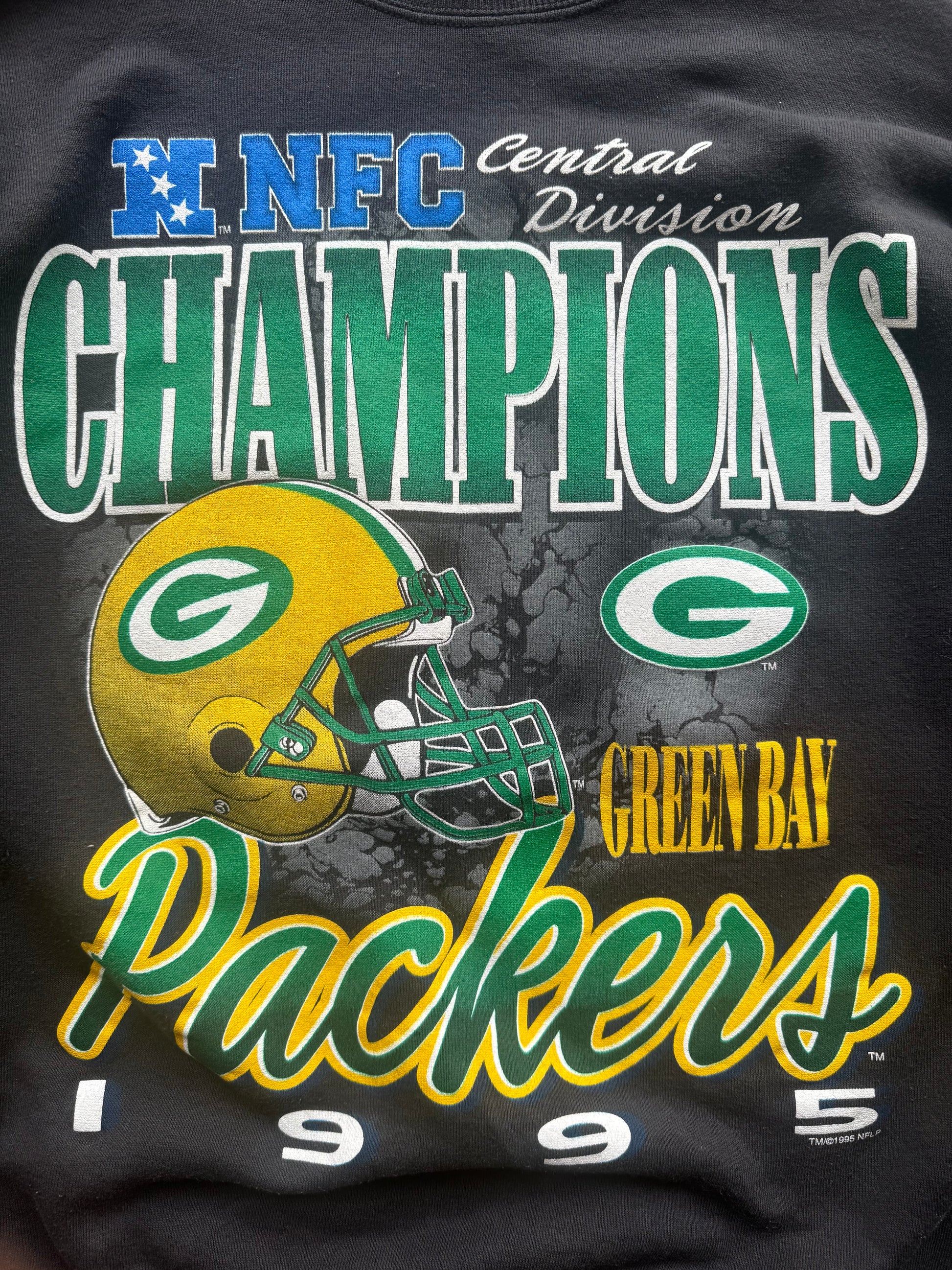 (L) 90s Packers NFC Champs Crewneck
