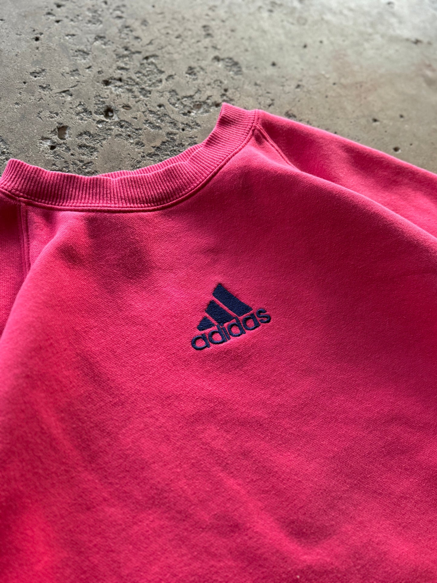 S - Vintage Adidas Center hit Crewneck