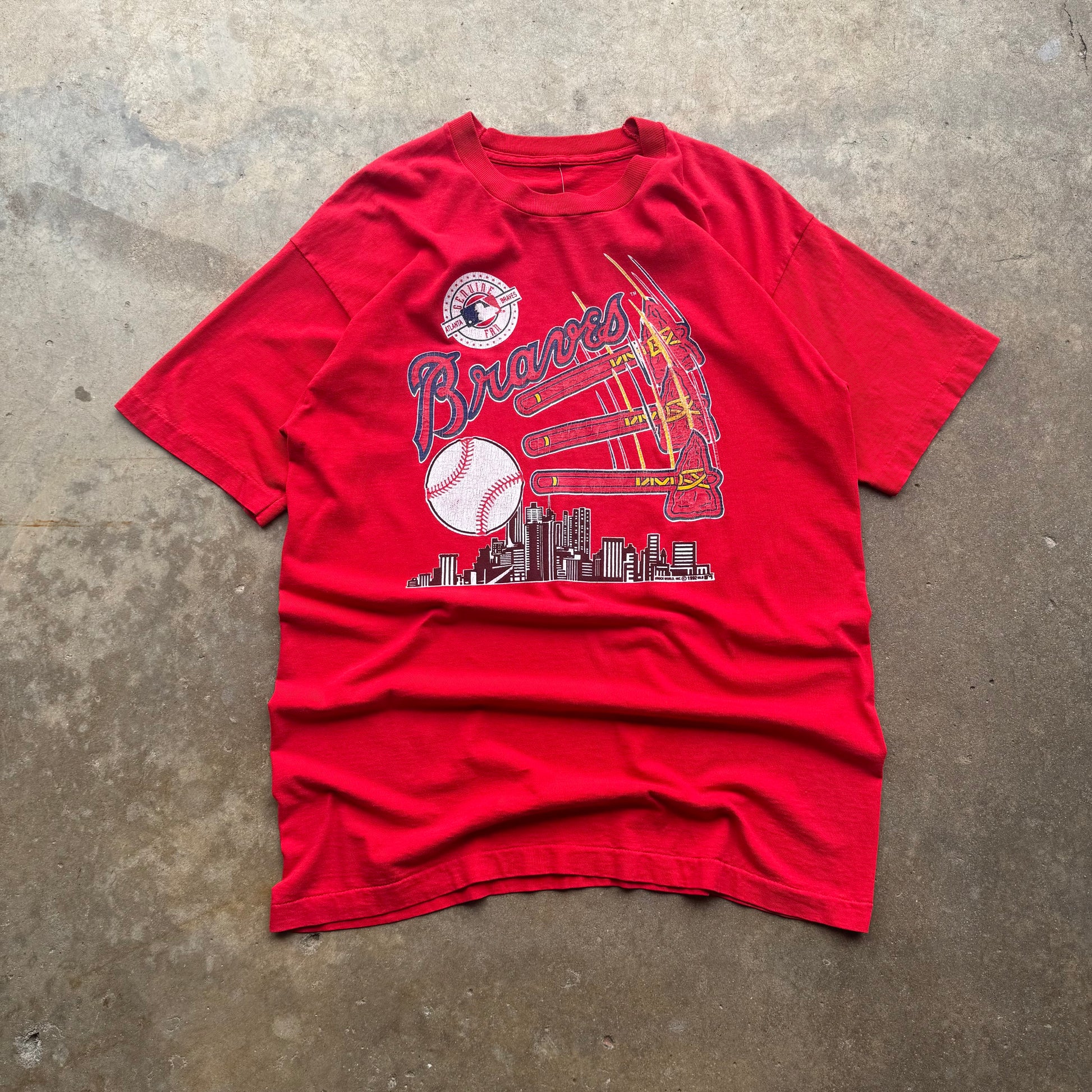 (XL) 90s Atlanta Braves Graphic Tee