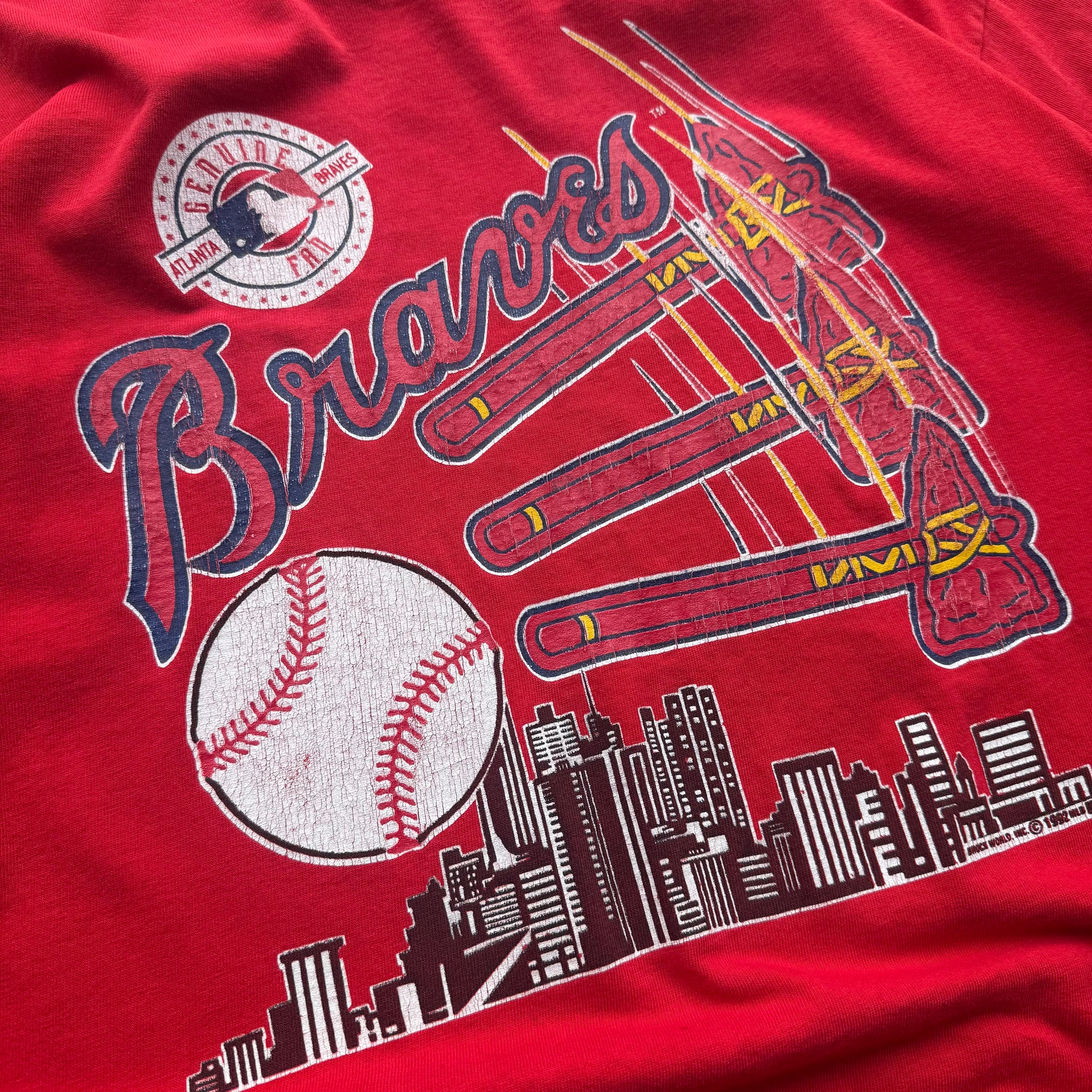 (XL) 90s Atlanta Braves Graphic Tee