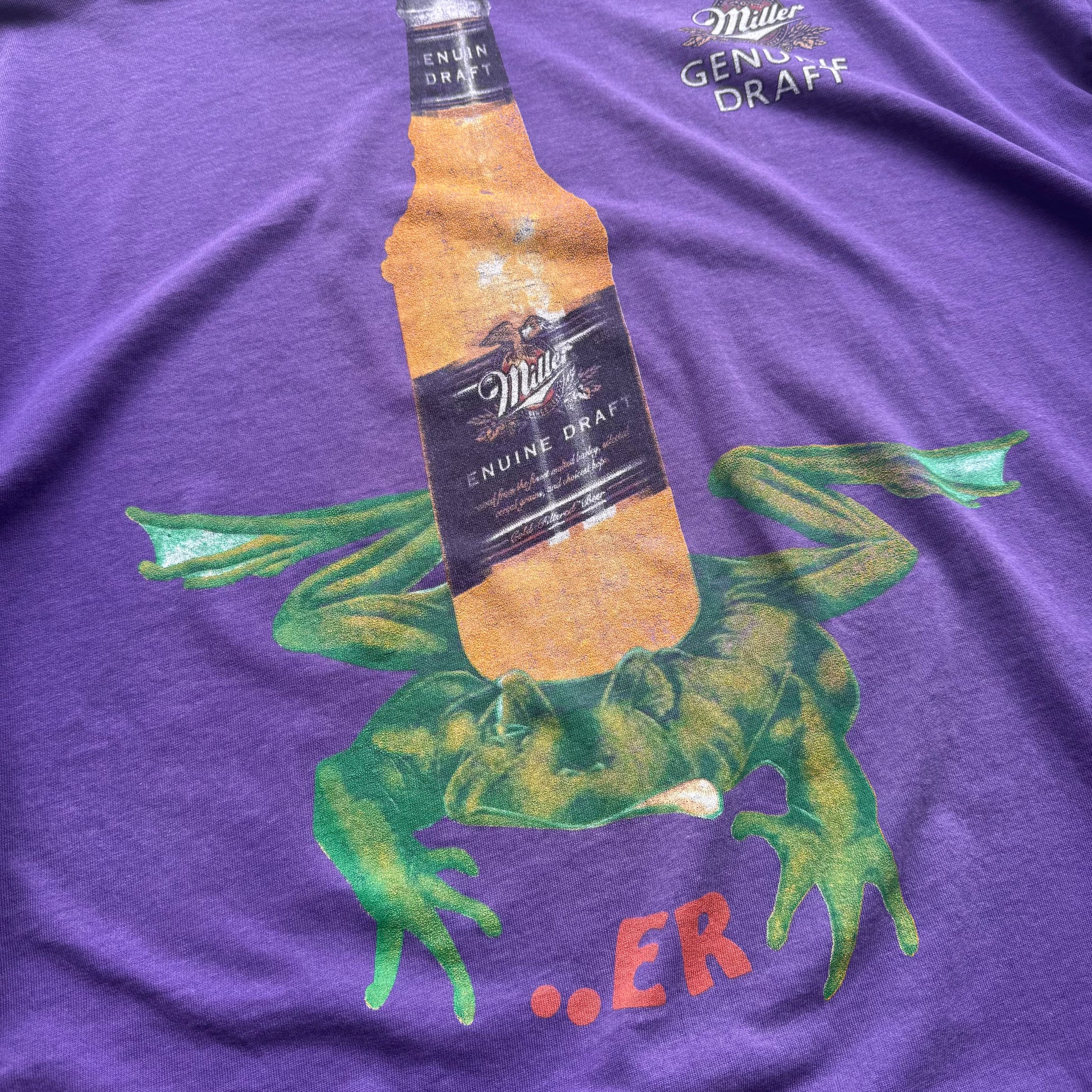 (XL) 90s Miller Genuine Draft Tee