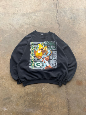 (XL) 90s Green Bay Packers Graphic Crewneck