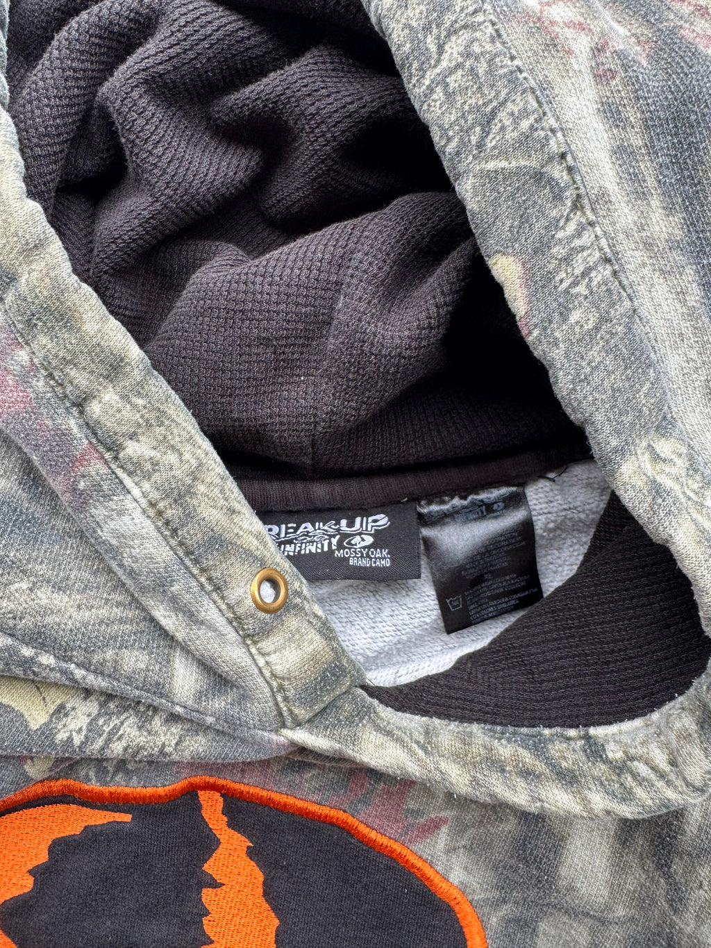(L) 00s Camo Mossy Oak Hoodie