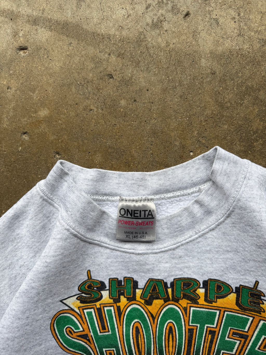 (L) 90s Green Bay Packers Sharp Shooters Crewneck