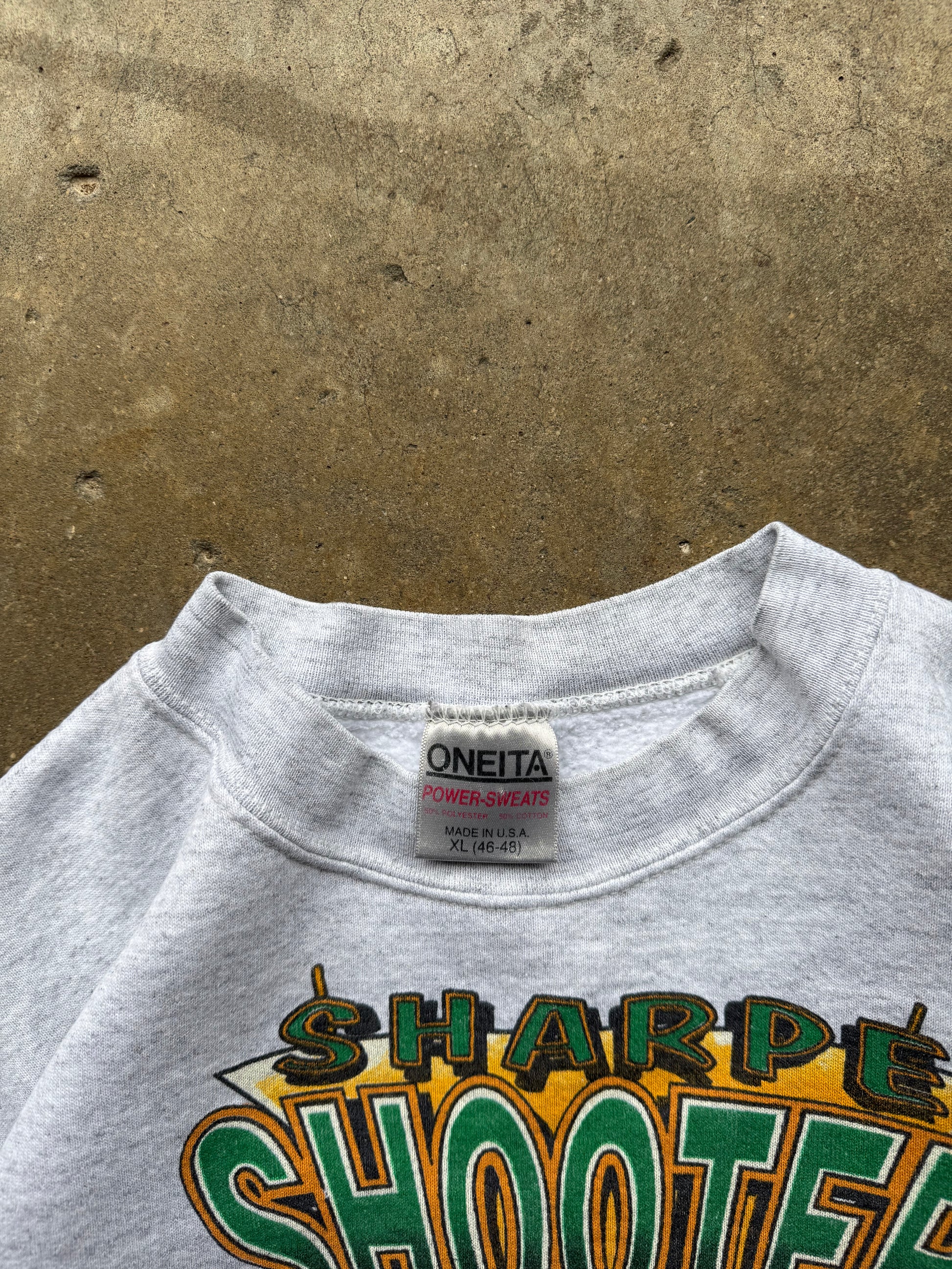 (L) 90s Green Bay Packers Sharp Shooters Crewneck