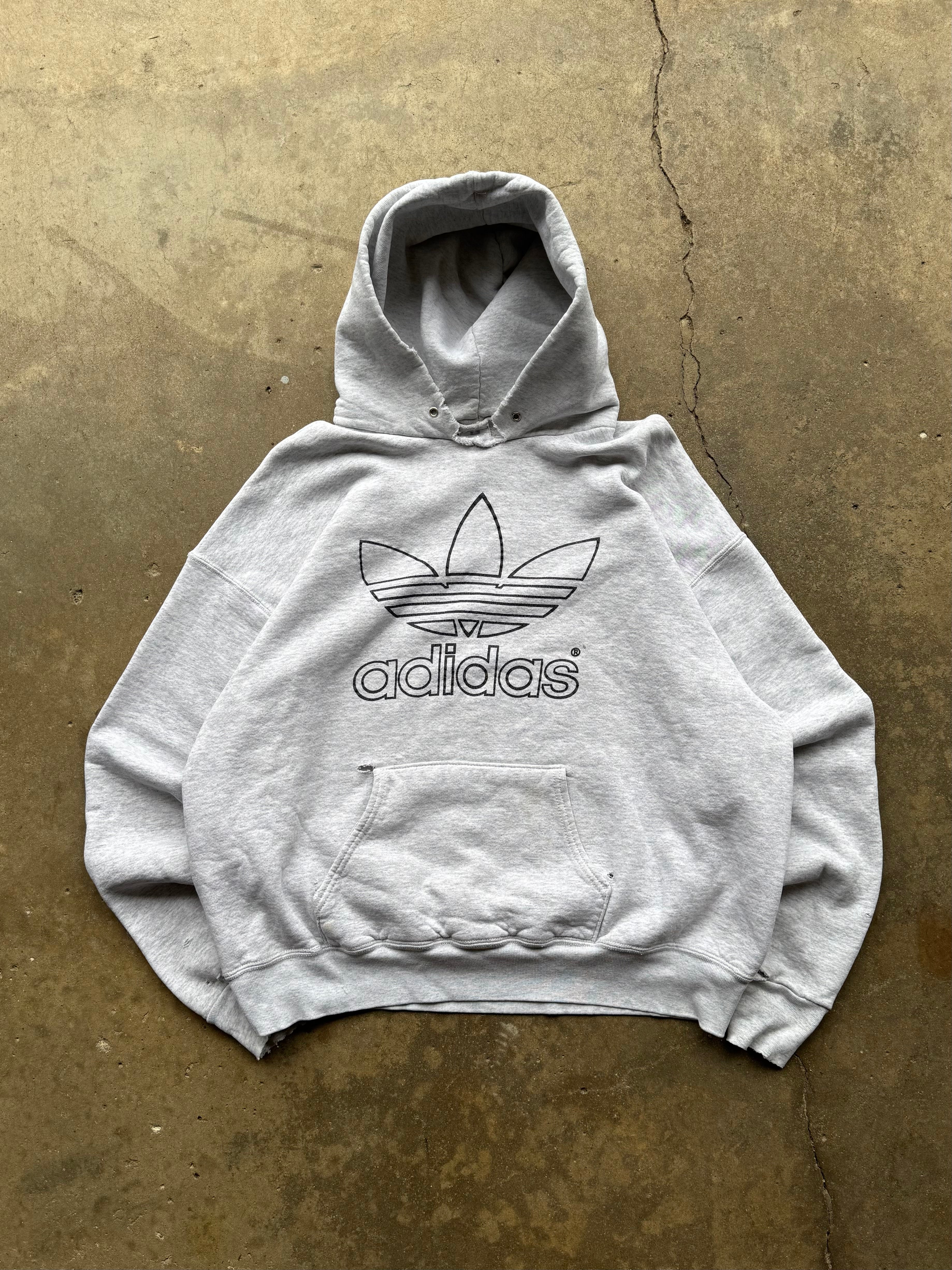 (XL) 90s Thrashed Adidas Crewneck