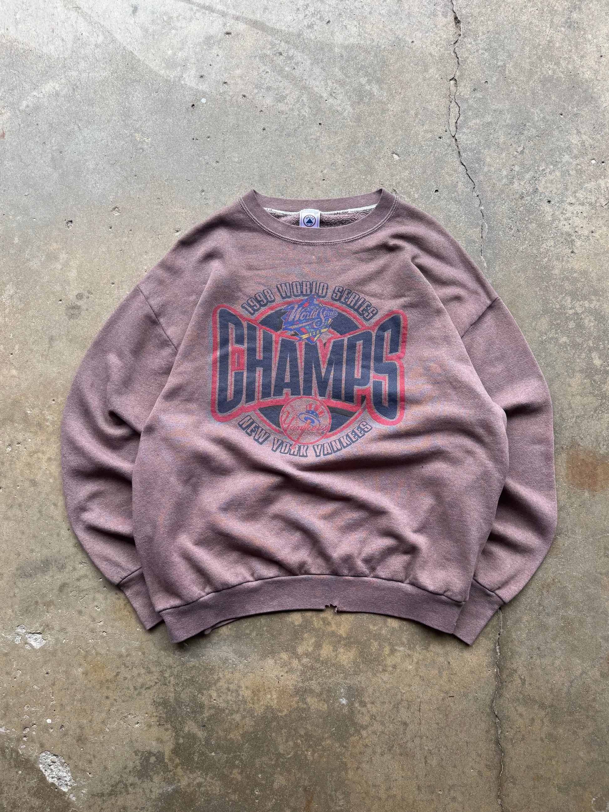 (XL) 90s Yankees World Series Champs Crewneck