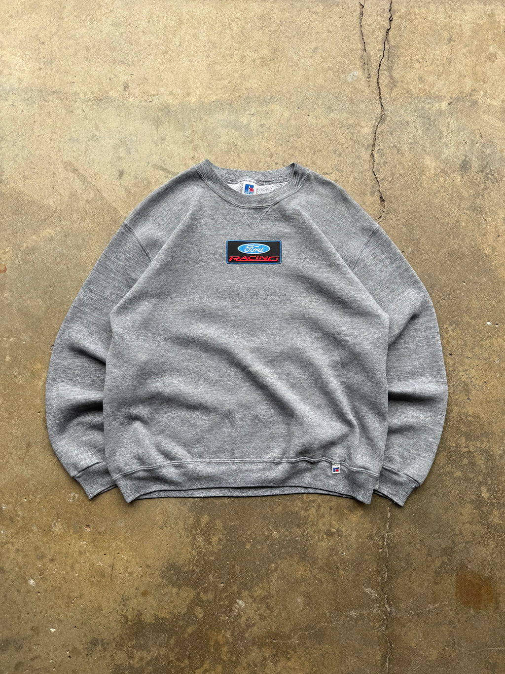 (L) 90s Russell Ford Racing Crewneck