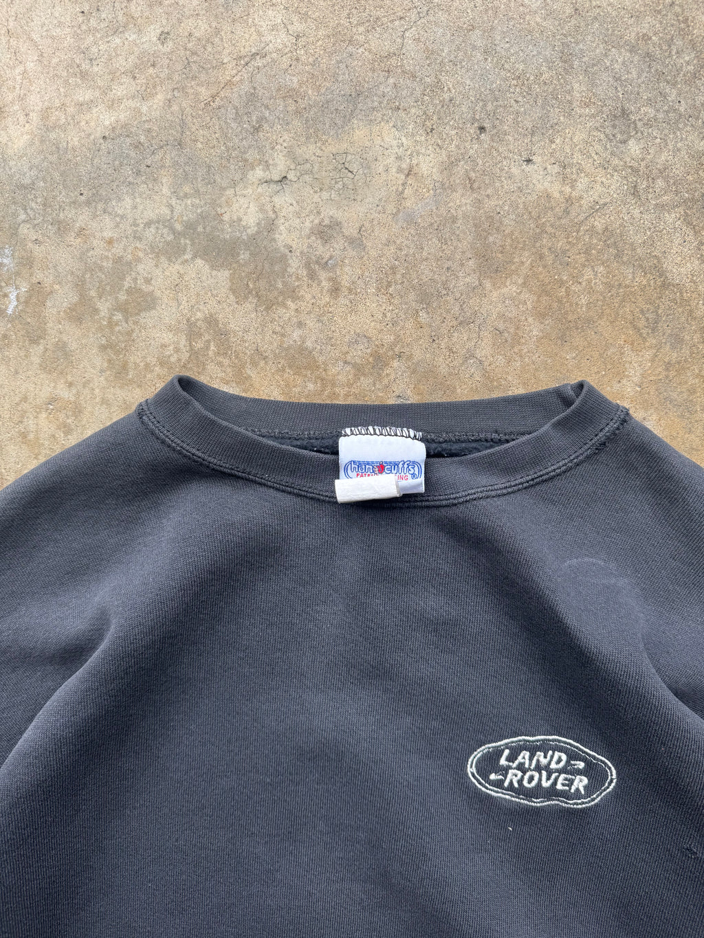 (L) 90s Faded Land Rover Crewneck