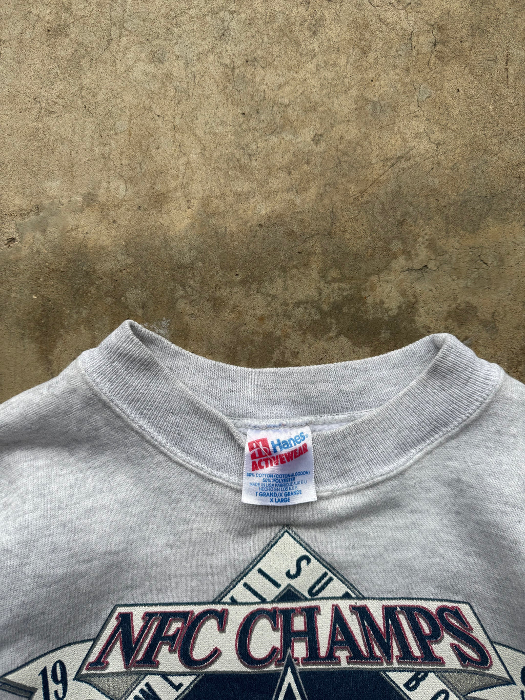 (XL) 90s Dallas Cowboys NFC Champs Crewneck