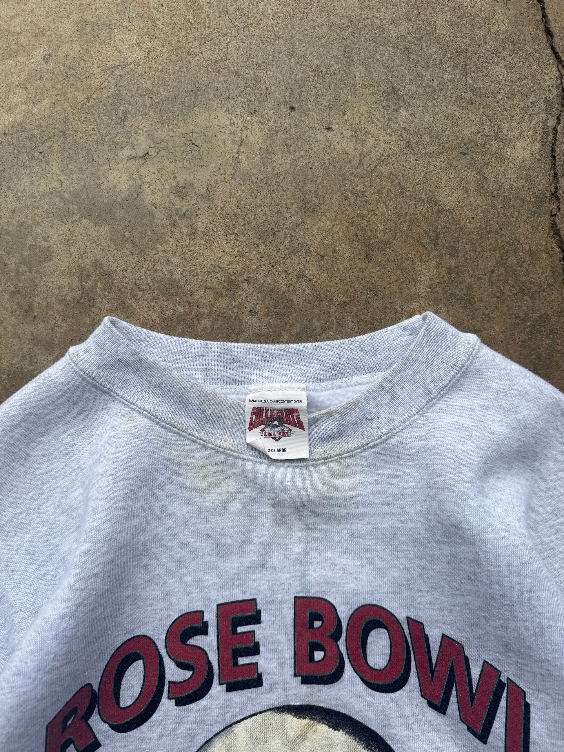 (XL) 90s Wisconsin badgers Rose Bowl Crewneck
