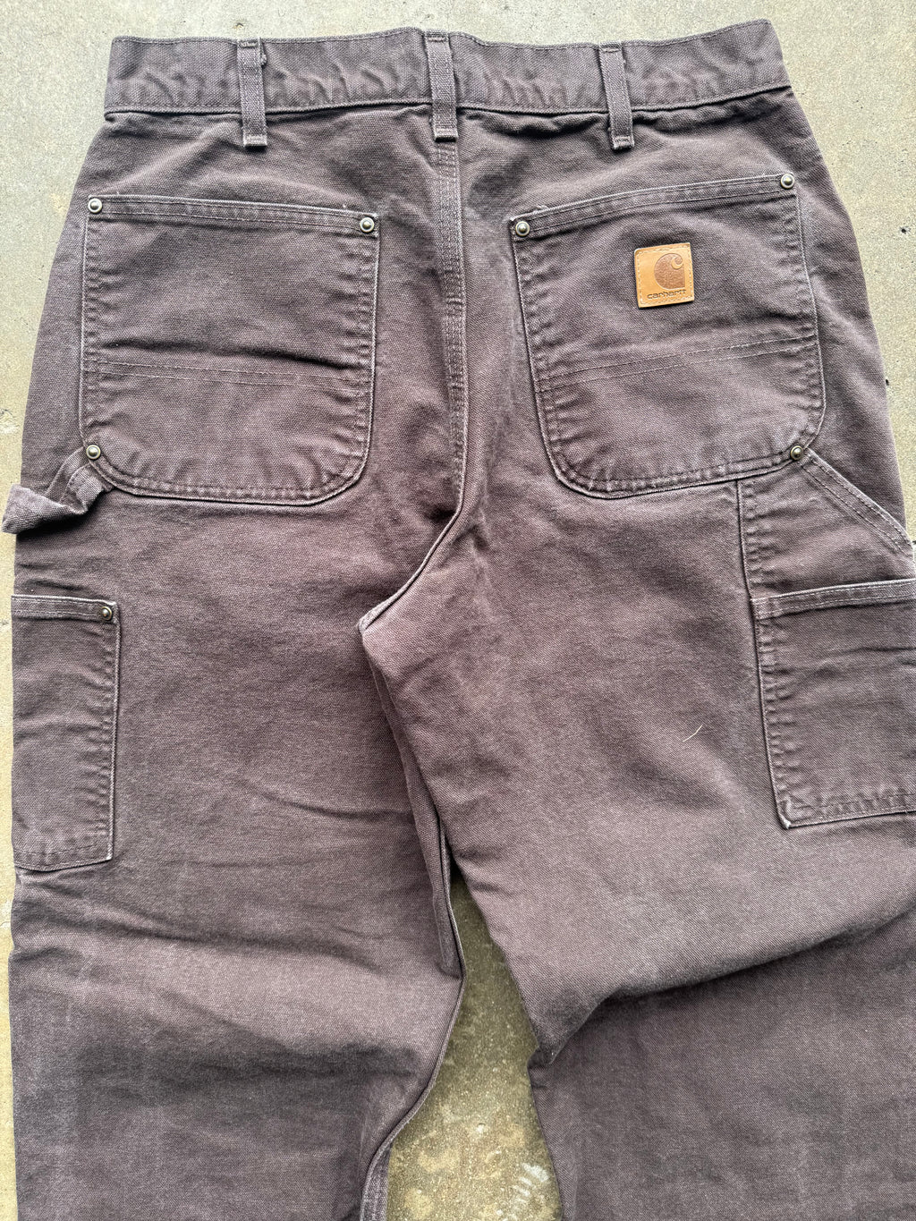 (32) 00s Mocha Carhartt Double Knee Pants