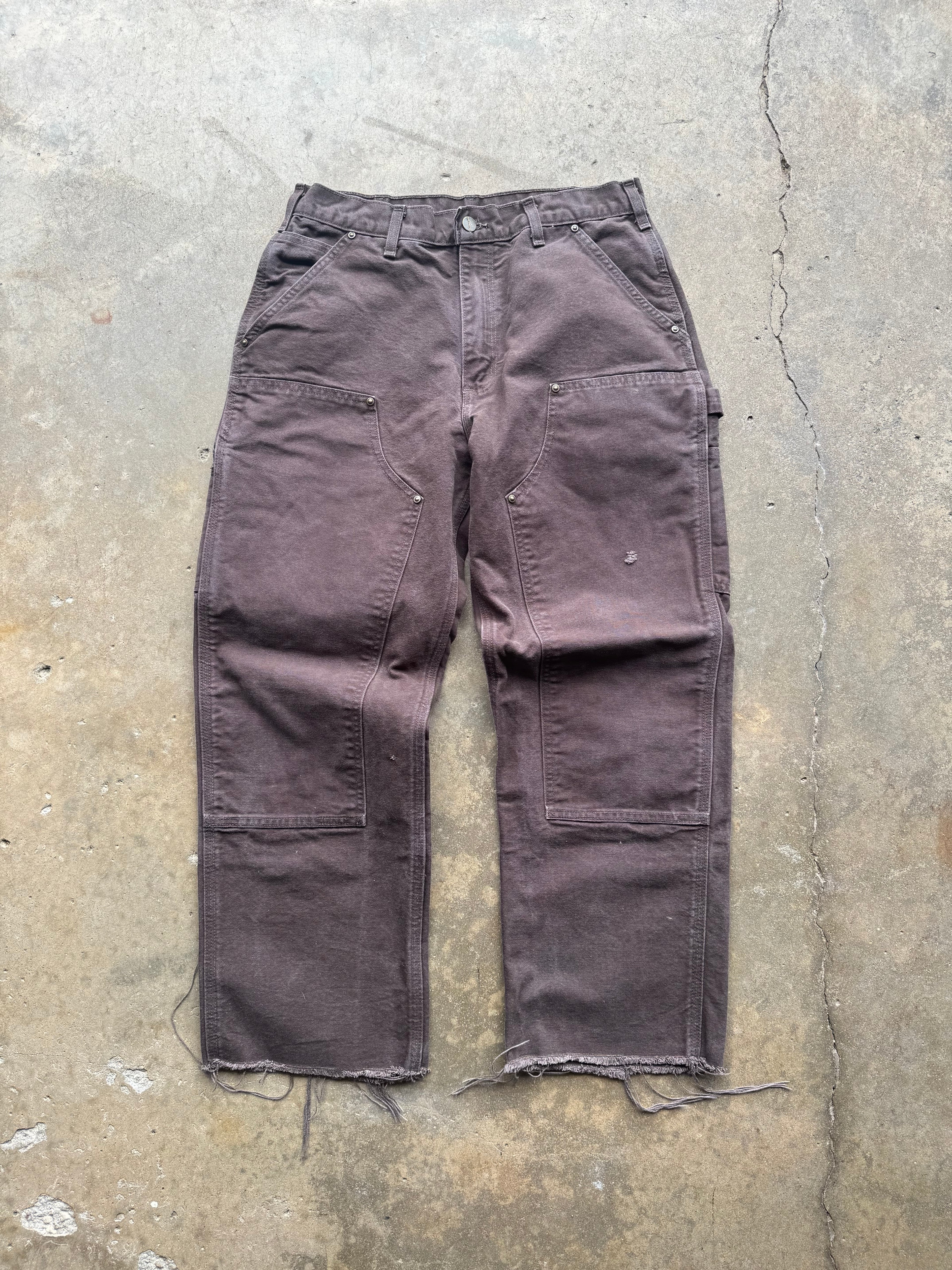 (32) 00s Mocha Carhartt Double Knee Pants