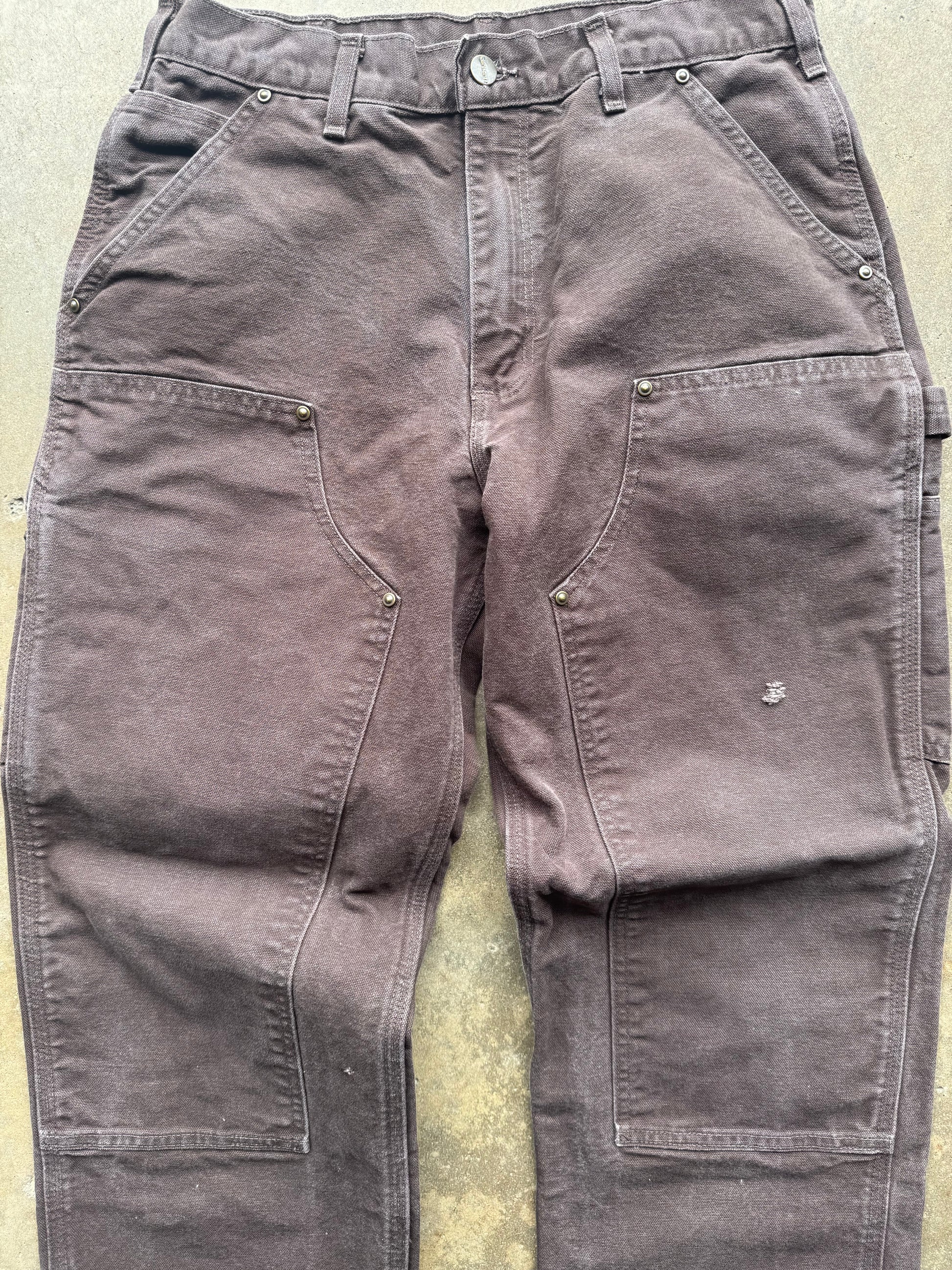 (32) 00s Mocha Carhartt Double Knee Pants