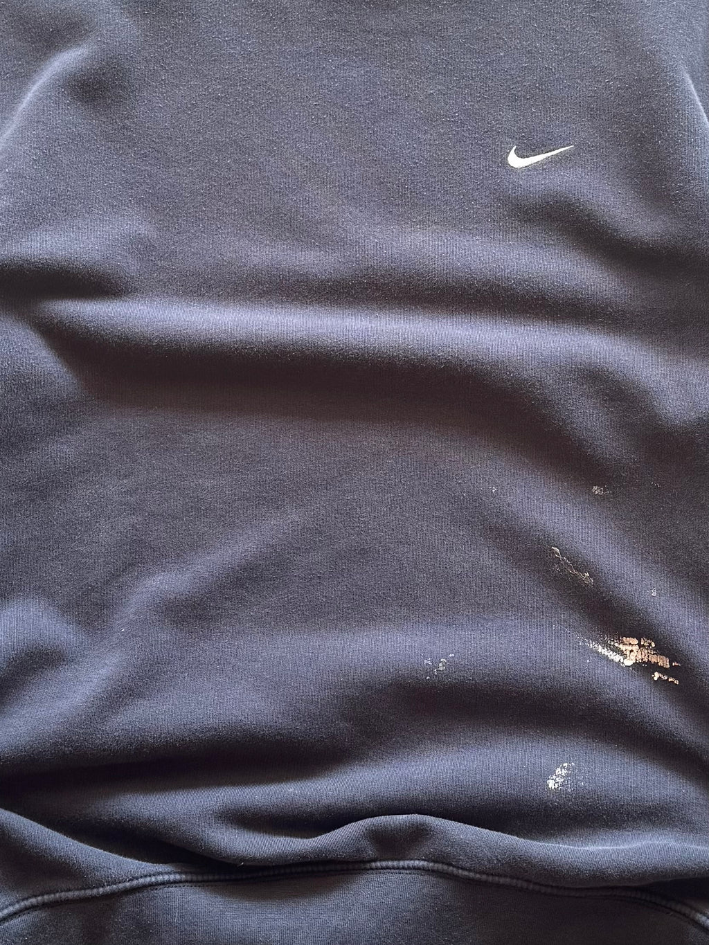 (L) 00s Black Nike Essential Logo Crewneck