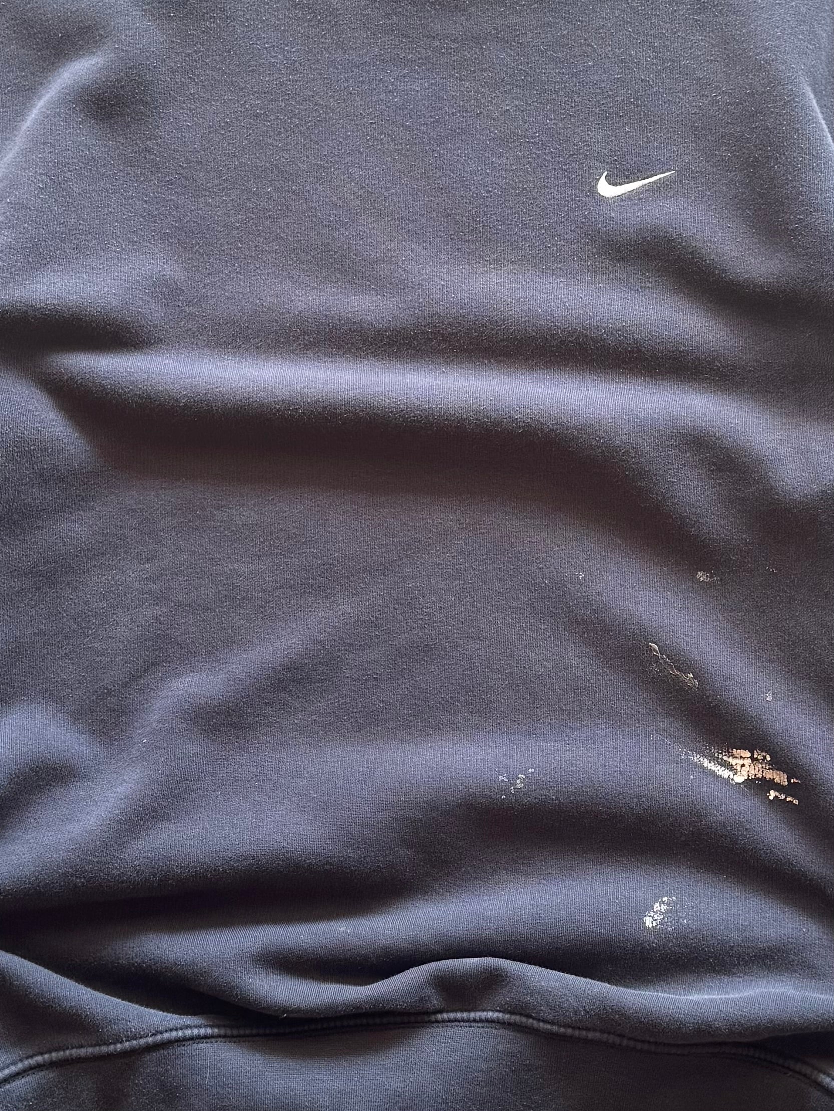 (L) 00s Black Nike Essential Logo Crewneck