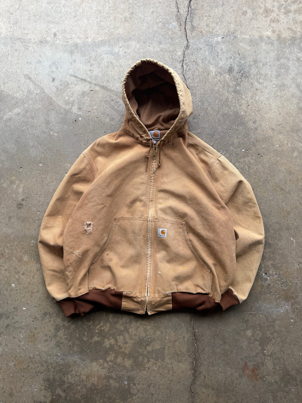 (XL) 00s Carhartt hooded Jacket