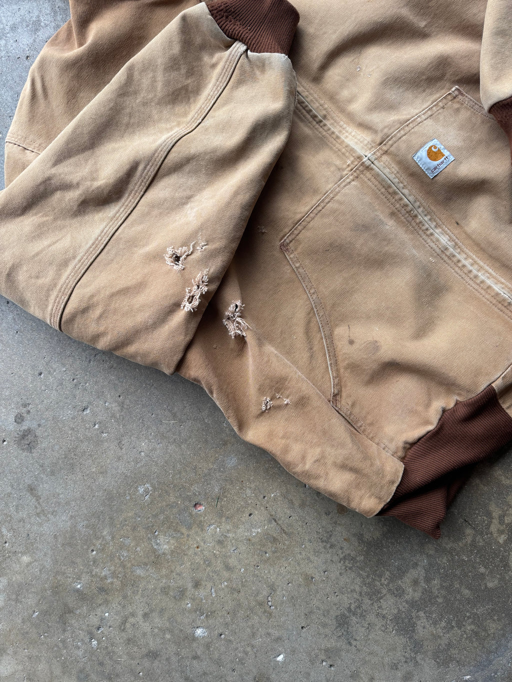 (XL) 00s Carhartt hooded Jacket
