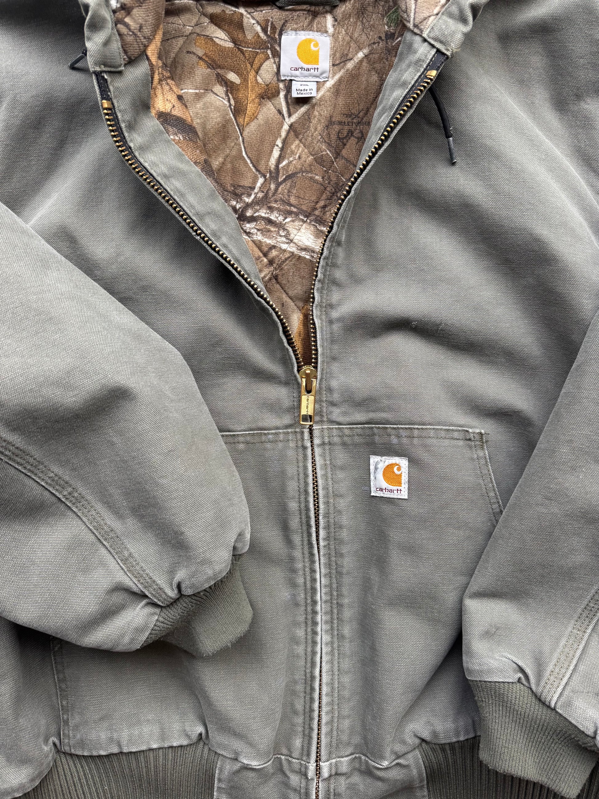 (XXL) 00s Olive Carhartt Jacket