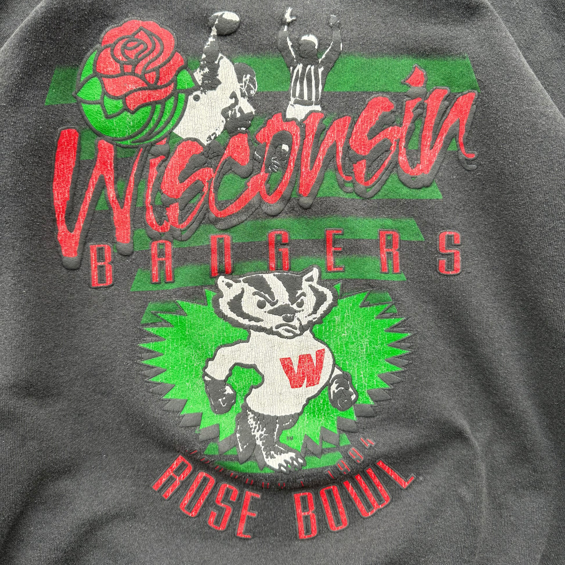 (XL) 90s Wisconsin Badgers Rose Bowl Crewneck