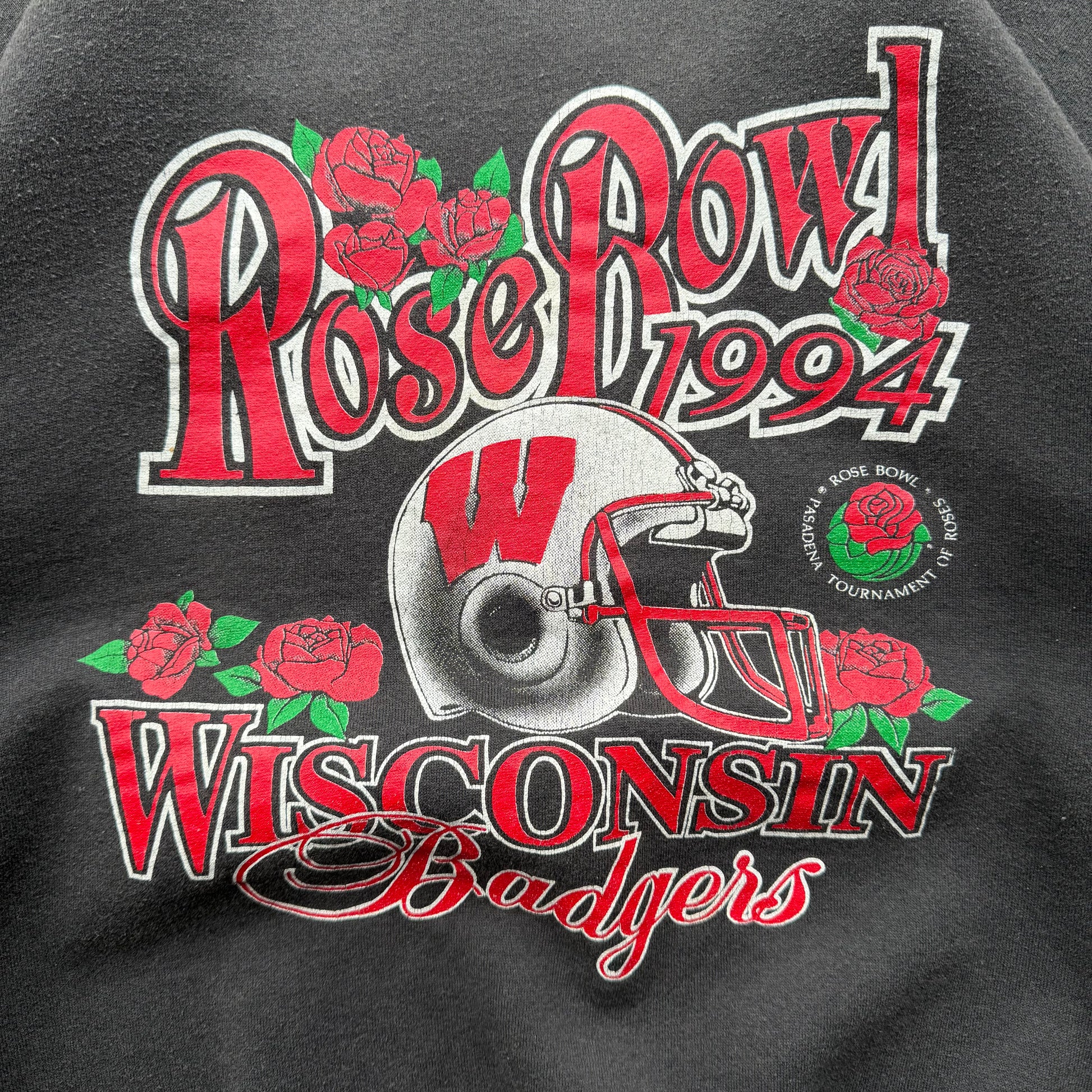 (XL) 90s Wisconsin Badgers Rose Bowl Crewneck