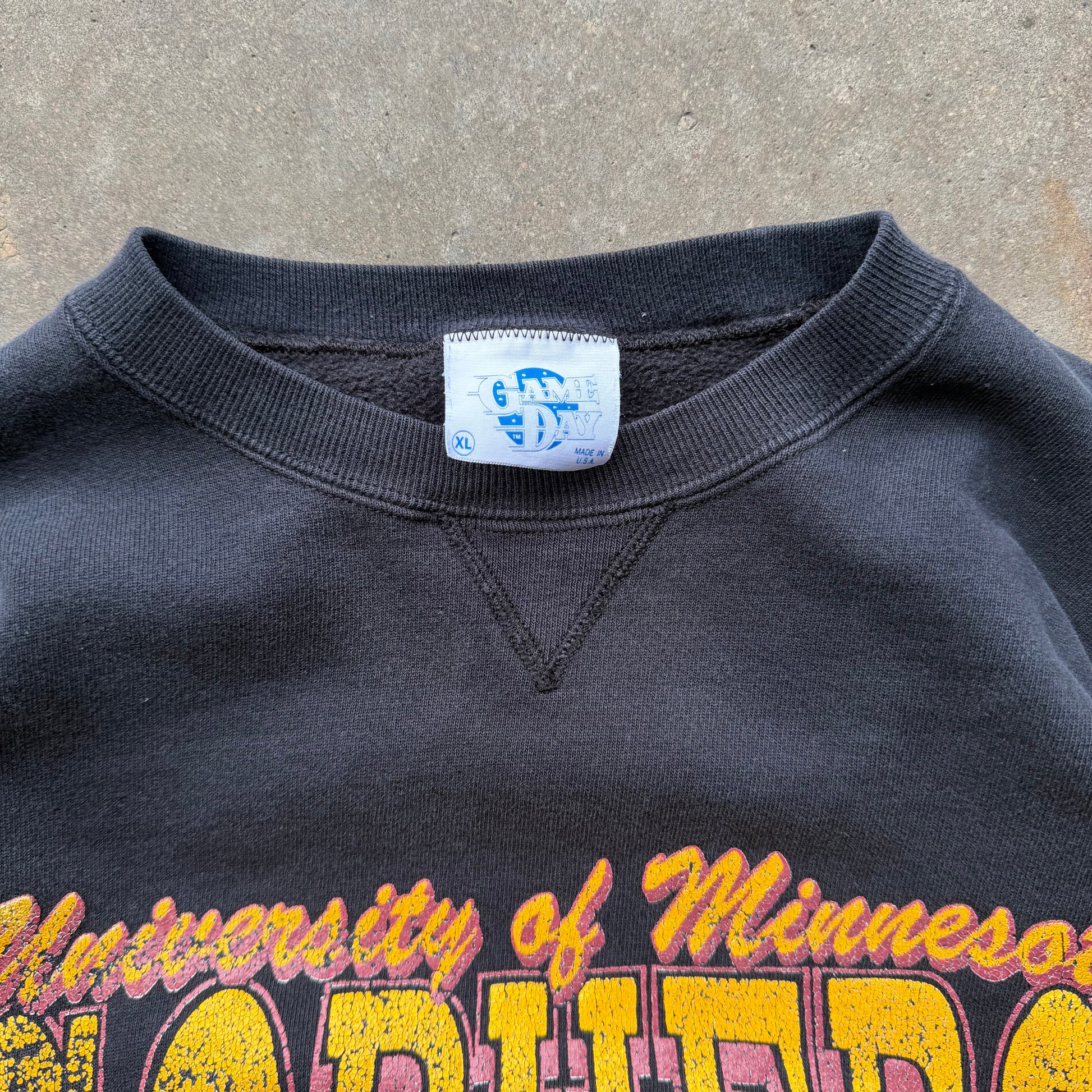 (XL) 90s University of Minnesota Gophers Crewneck