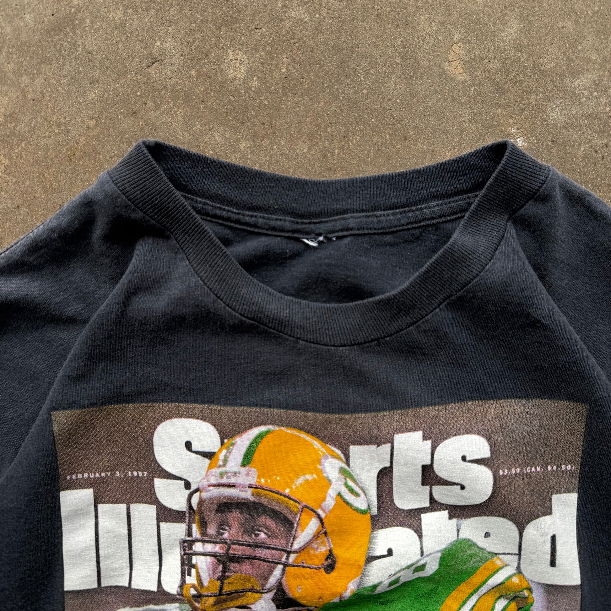 (L) 90s Green Bay Packers Sports illustrated Tee