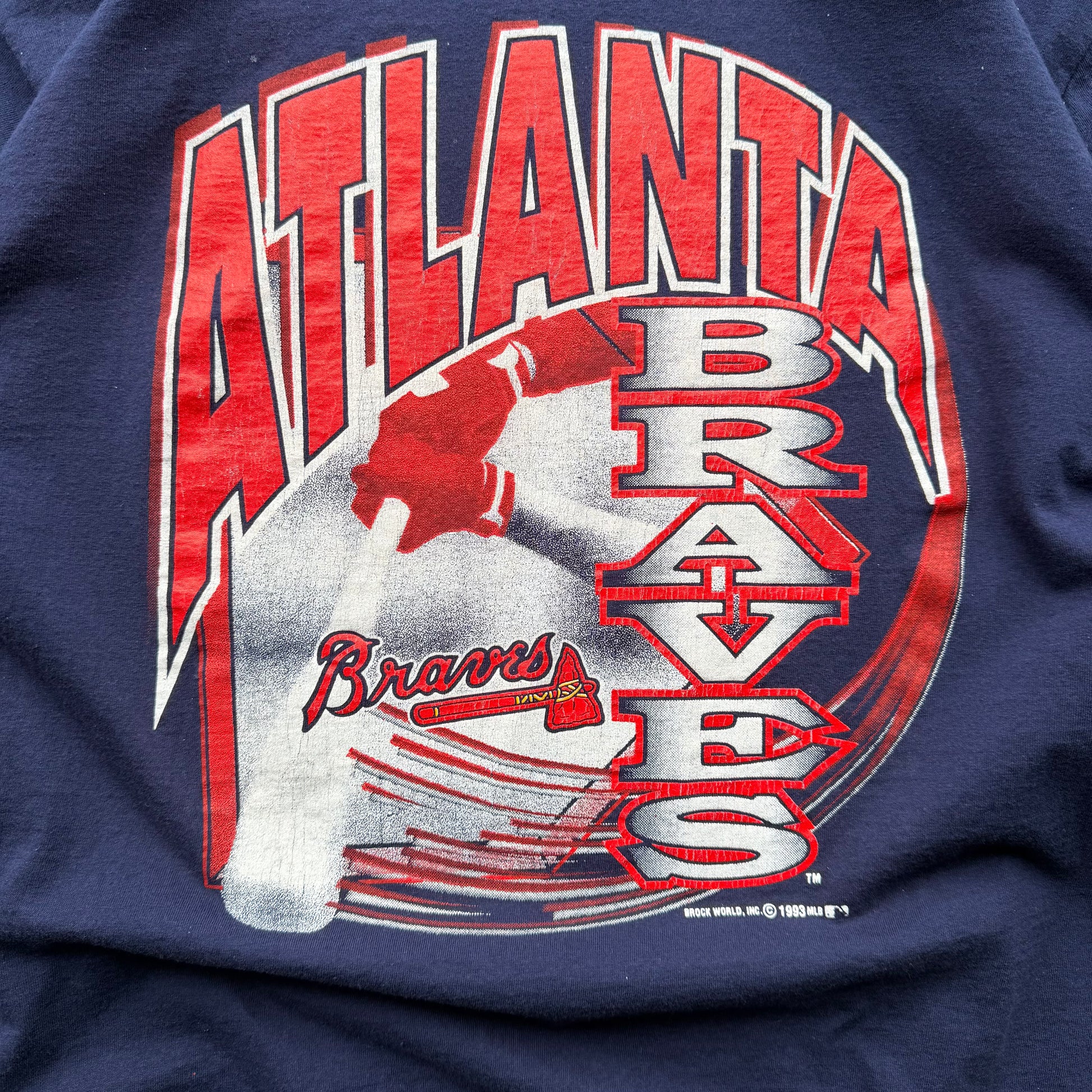 (XL) 90s Atlanta Braves Graphic Tee