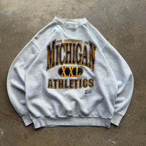 (L) 90s Michigan Athletics Crewneck