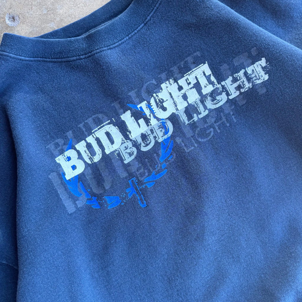 (XL) 00s Bud Light Crewneck